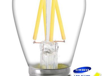 Светодиодная лампа Samsung-led модель Е27 4W  ЛМС-110 диммируемая