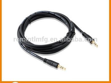 Высокая конец акустический кабель 3,5 мм кабель автомобильного аудио кабель