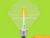 Се ОО ФКС 230В 2700К Е27 Ясный полный стакан Алмаз Лампа 6.5 Вт светодиодная Лампа накаливания